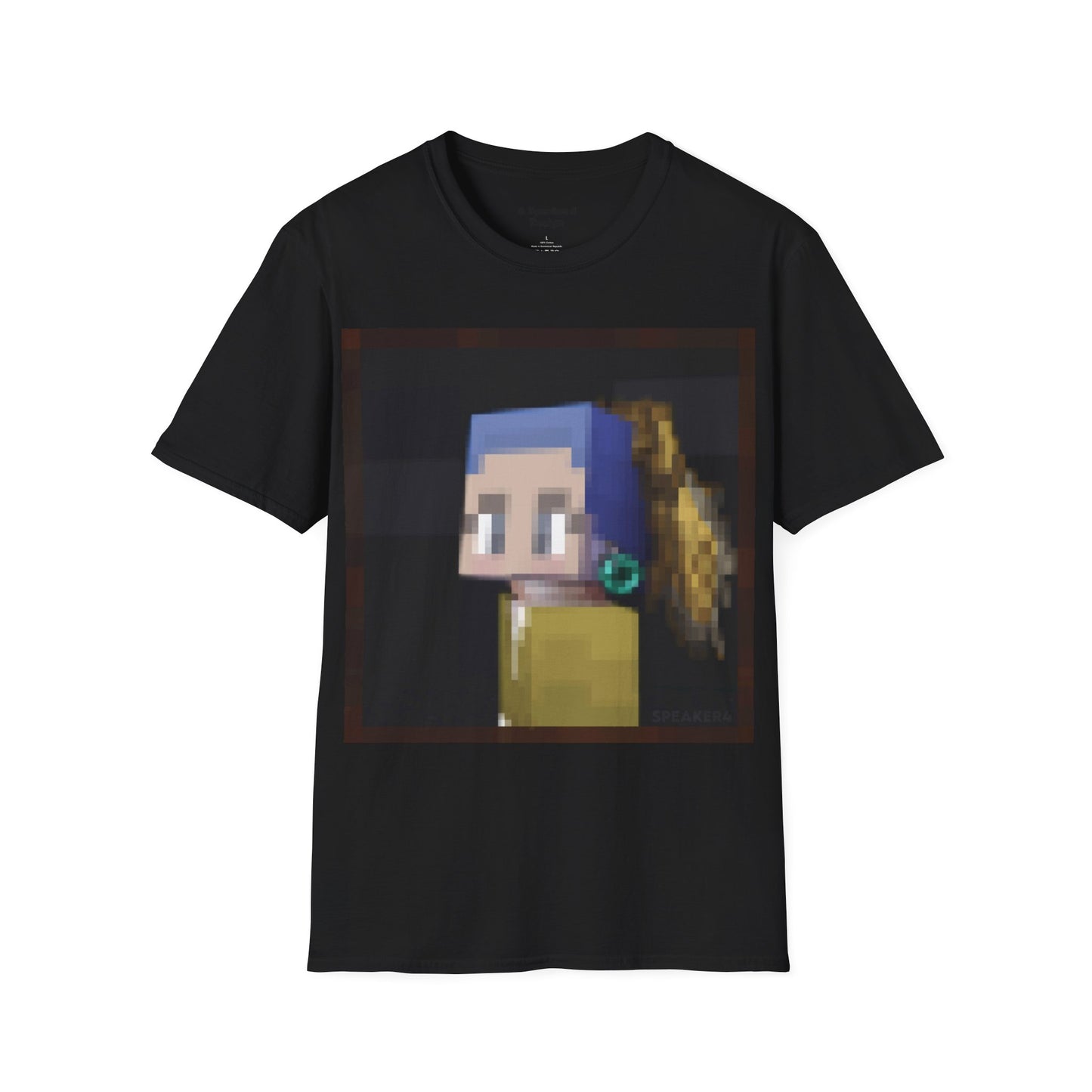 Girl with the Ender Pearl Earring - Unisex Softstyle T-Shirt