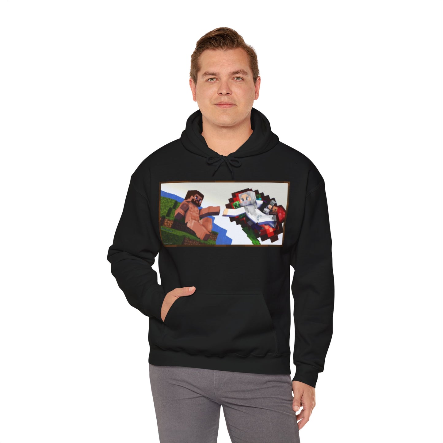 The Creation of Steve - Unisex Heavy Blend™ Hooded Sweatshirt