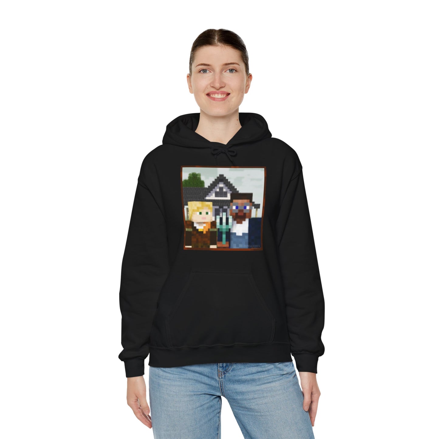 Minecraft Gothic - Unisex Heavy Blend™ Hooded Sweatshirt