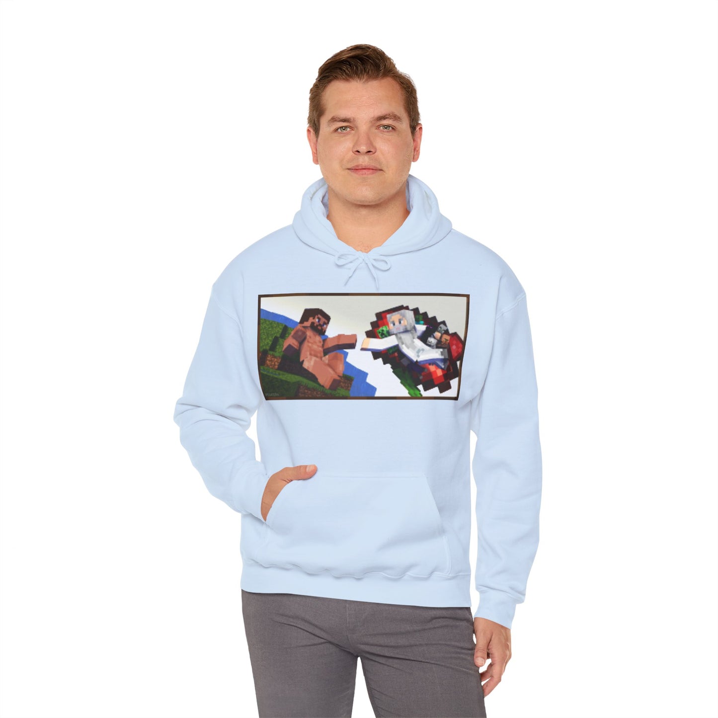 The Creation of Steve - Unisex Heavy Blend™ Hooded Sweatshirt