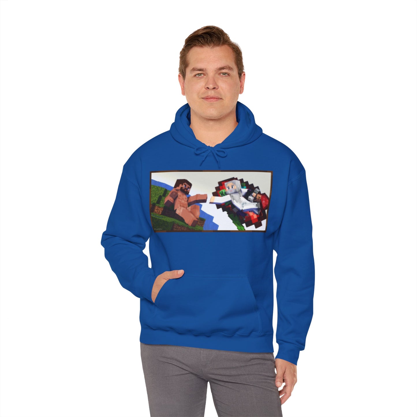 The Creation of Steve - Unisex Heavy Blend™ Hooded Sweatshirt