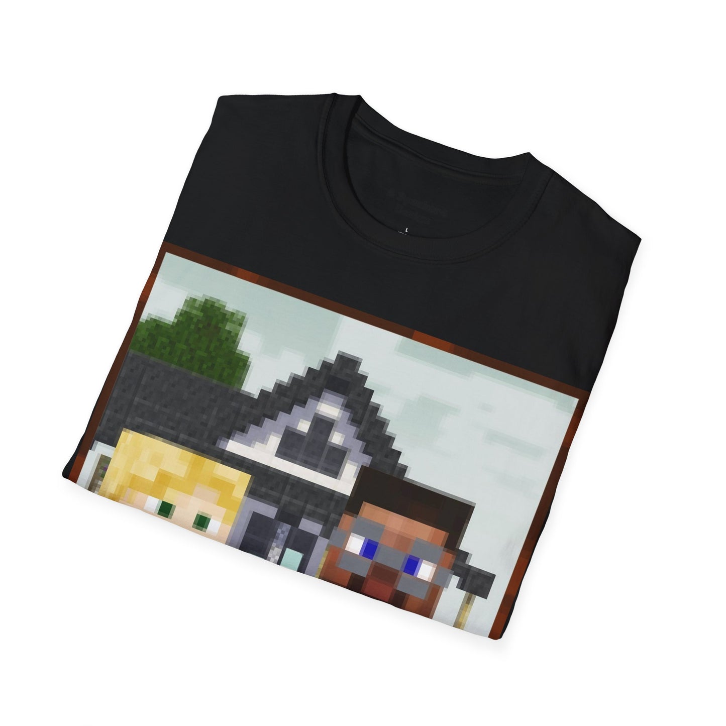 Minecraft Gothic - Unisex Softstyle T-Shirt