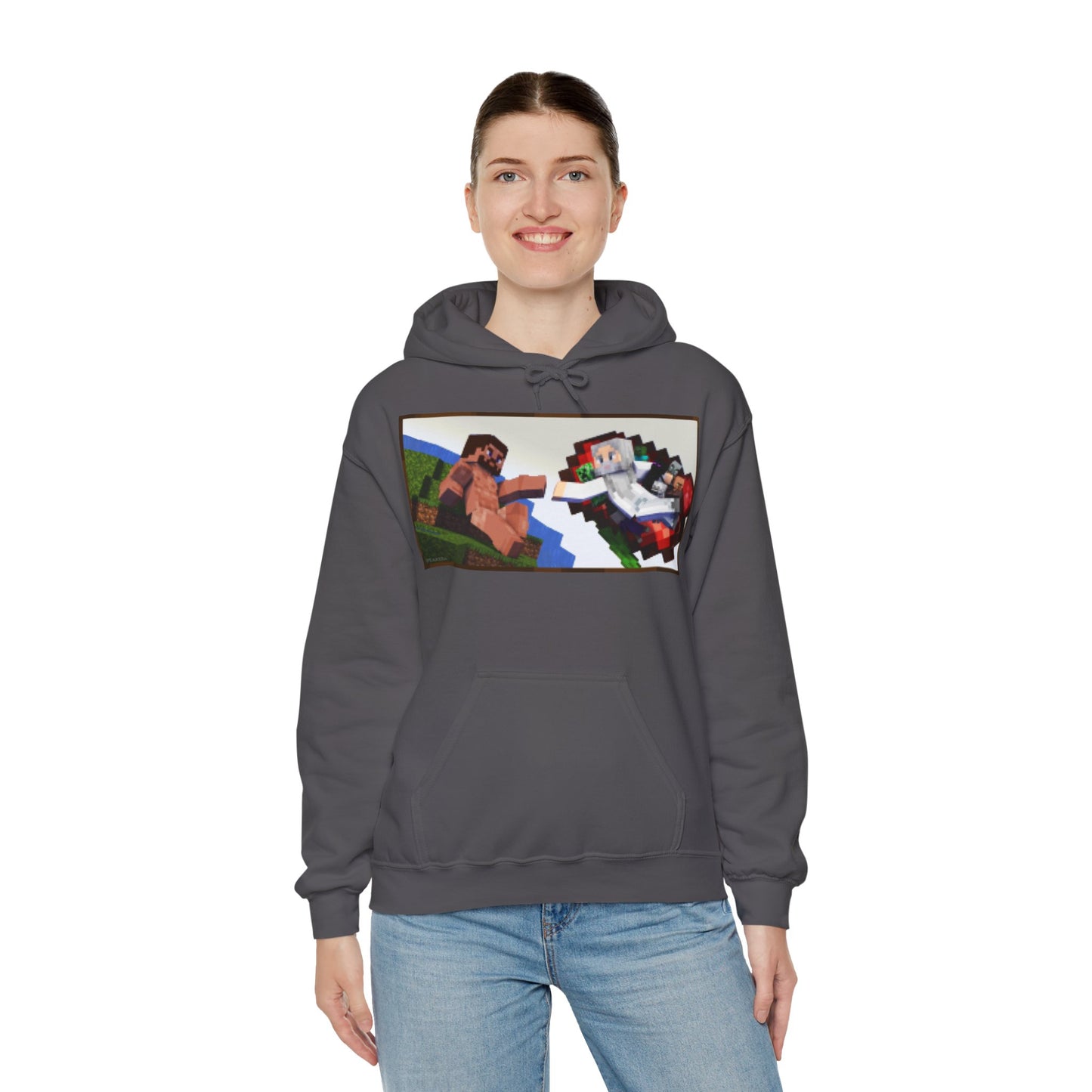 The Creation of Steve - Unisex Heavy Blend™ Hooded Sweatshirt