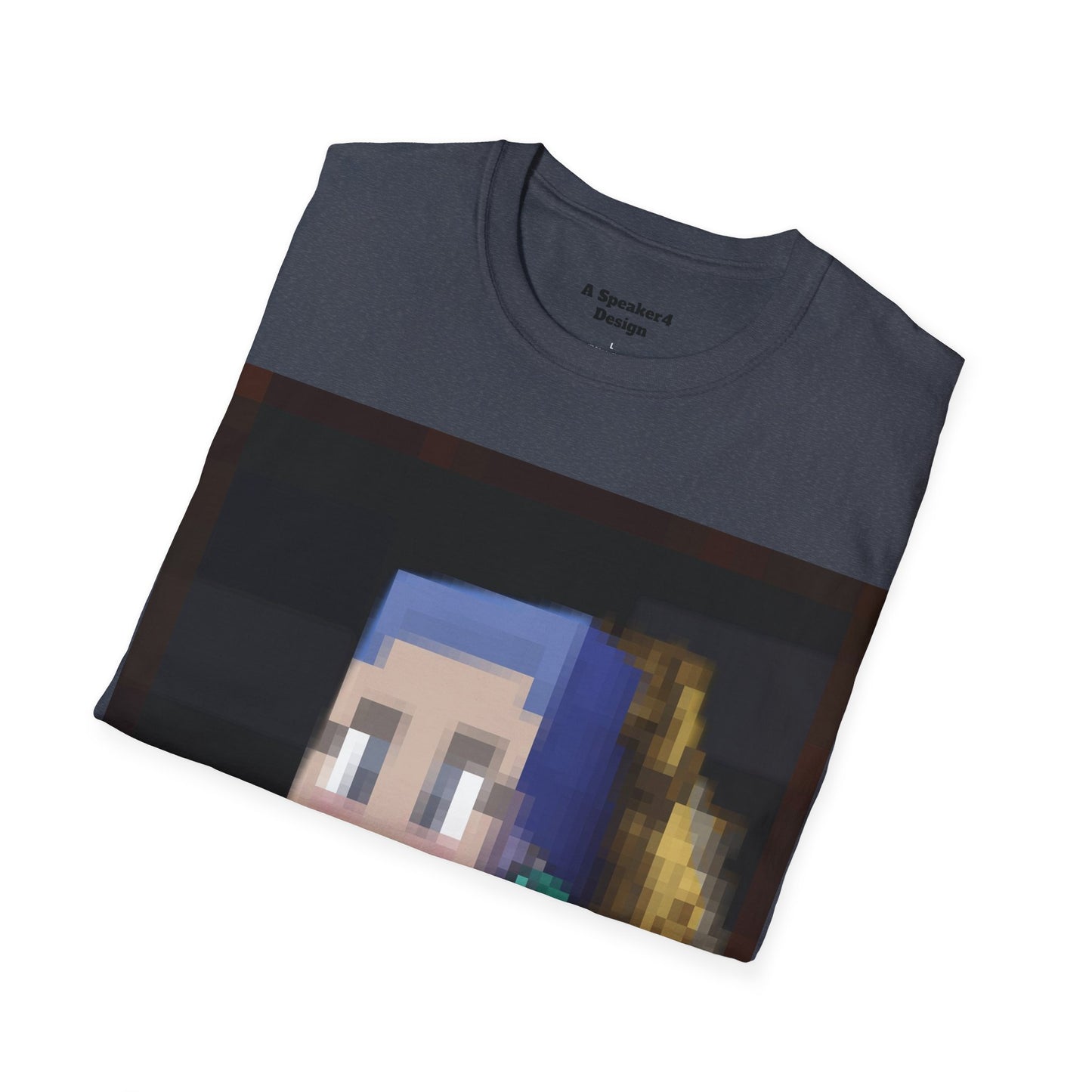 Girl with the Ender Pearl Earring - Unisex Softstyle T-Shirt