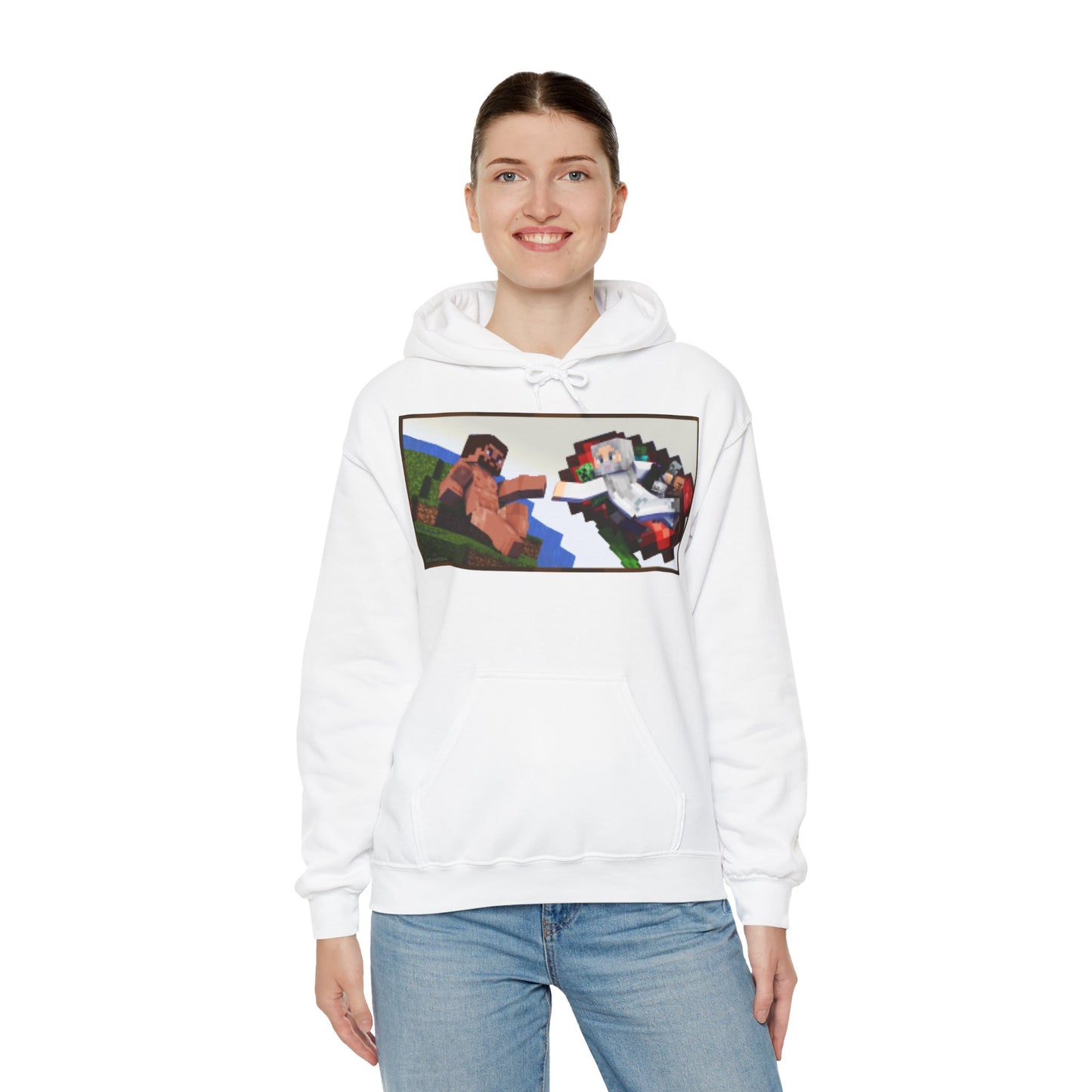 The Creation of Steve - Unisex Heavy Blend™ Hooded Sweatshirt